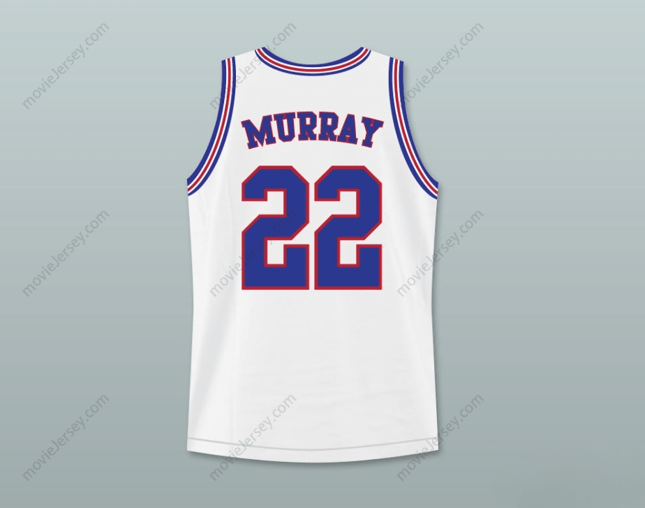 CUSTOM ANY Name Number BILL MURRAY 22 SPACE JAM TUNE SQUAD BASKETBALL JERSEY Top Stitched S-6XL