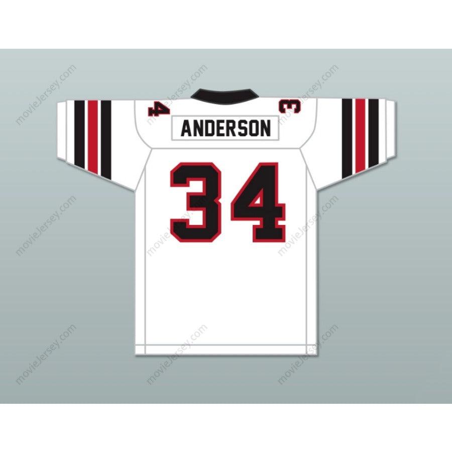 CUSTOM ANY Name Number 1984 USFL ERNEST ANDERSON 34 OKLAHOMA OUTLAWS ROAD Football Jersey Top Stitched S-6XL
