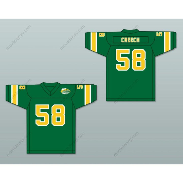 CUSTOM ANY Name Number 1974-75 WFL BOB CREECH 58 SHREVEPORT STEAMER ROAD Football Jersey Top Stitched S-6XL