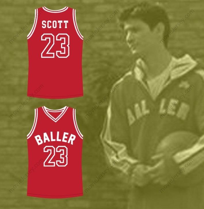 CUSTOM ANY Name Number NATHAN SCOTT 23 ONE TREE HILL BALLER BASKETBALL JERSEY Top Stitched S-6XL
