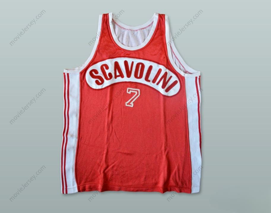 CUSTOM ANY Name Number DANILO DEL CADIA 7 SCAVOLINI PESARO BASKETBALL JERSEY Top Stitched S-6XL