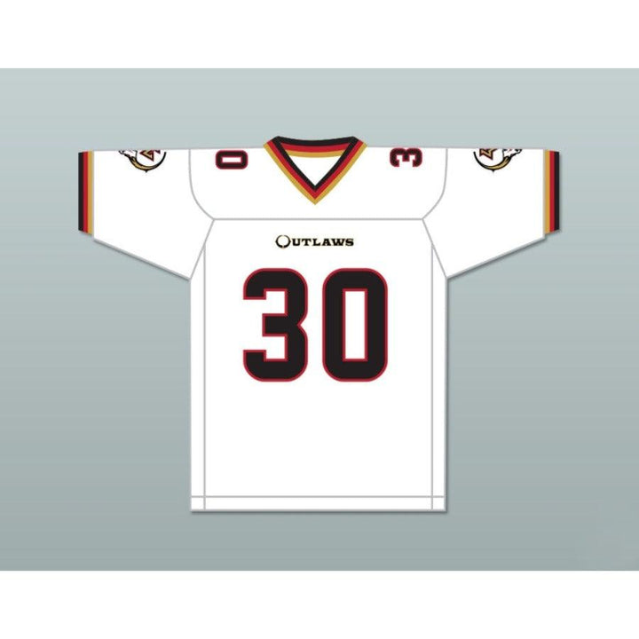 CUSTOM ANY Name Number ROD SMART 30 HE HATE ME LAS VEGAS OUTLAWS WHITE Football Jersey Top Stitched S-6XL