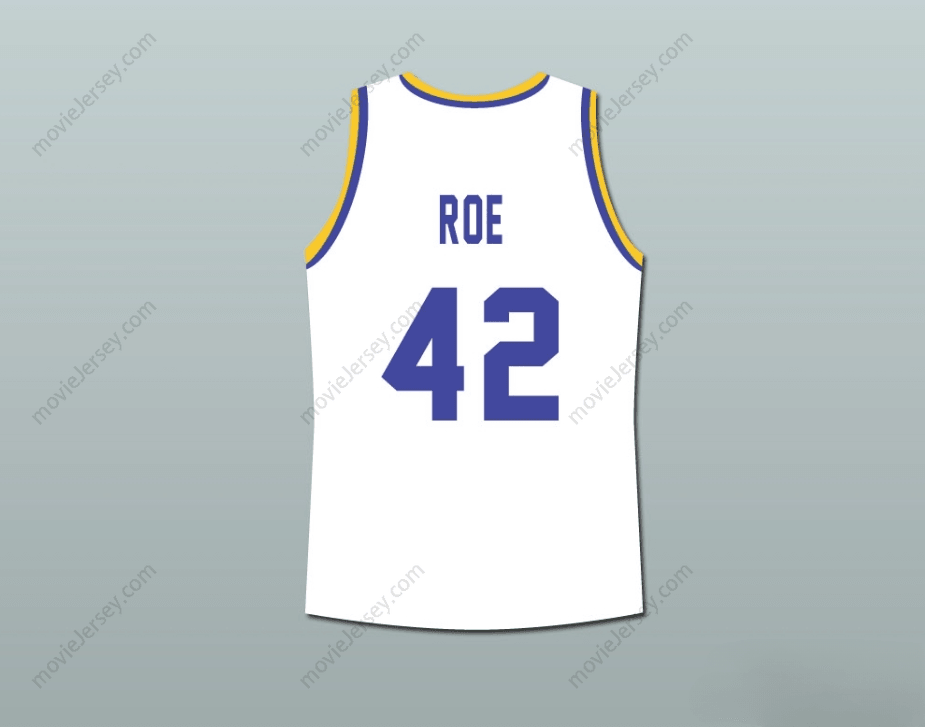 CUSTOM ANY Name Number MATT NOVER RICKY ROE WESTERN UNIVERSITY BASKETBALL JERSEY BLUE CHIPS MOVIE Top Stitched S-6XL