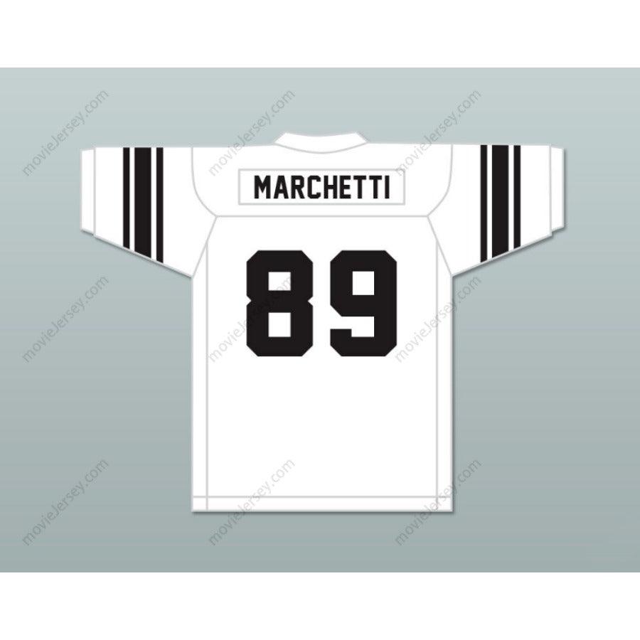 CUSTOM ANY Name Number GINO MARCHETTI 89 ANTIOCH HIGH SCHOOL PANTHERS WHITE FOOTBALL JERSEY Top Stitched S-6XL