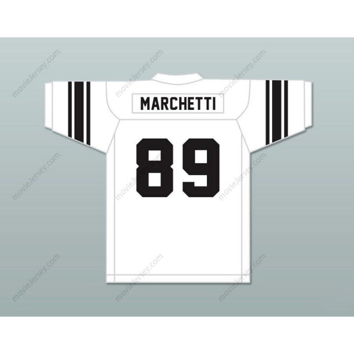 CUSTOM ANY Name Number GINO MARCHETTI 89 ANTIOCH HIGH SCHOOL PANTHERS WHITE FOOTBALL JERSEY Top Stitched S-6XL