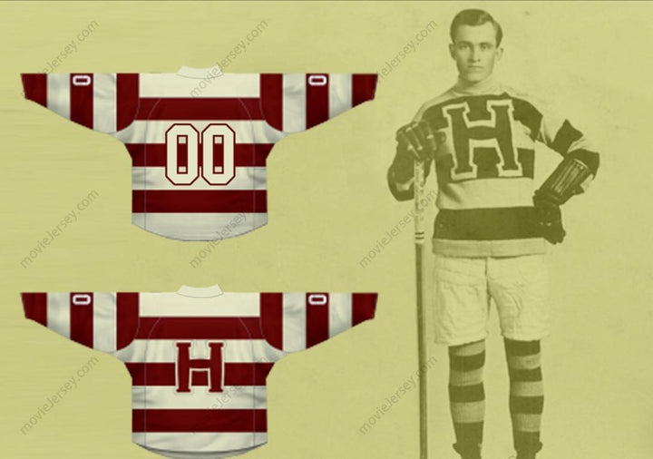 Custom Any Name Number Haileybury Comets NHA Hockey Jersey Top Stitched S-6XL