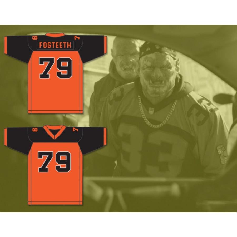 CUSTOM ANY Name PATCHES ORC FOGTEETH 79 Football Jersey Top Stitched S-6XL