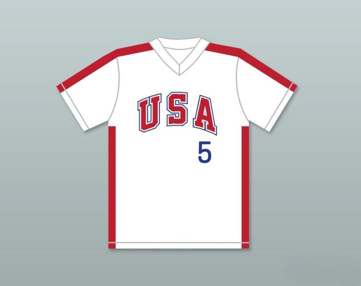 Custom Any Name Number ODDIBE MCDOWELL 5 1984 USA TEAM WHITE BASEBALL JERSEY Top Stitched S-6XL