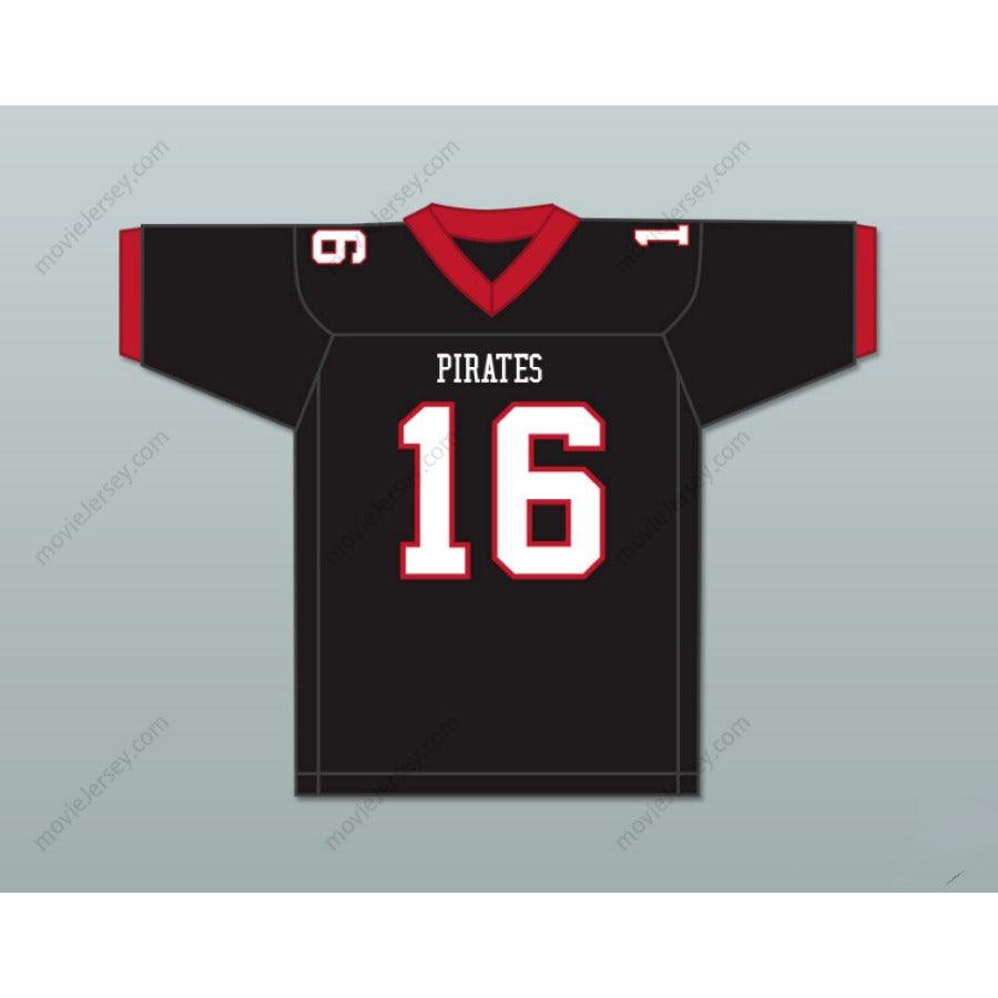 CUSTOM ANY Name Number TJ WATT 16 PEWAUKEE HIGH SCHOOL PIRATES Football Jersey Top Stitched S-6XL