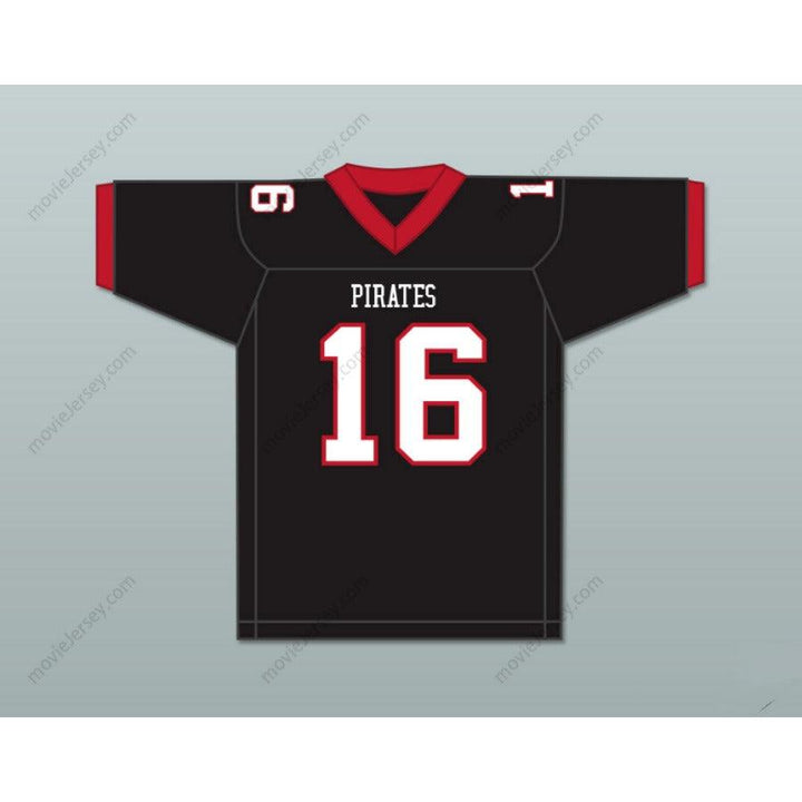 CUSTOM ANY Name Number TJ WATT 16 PEWAUKEE HIGH SCHOOL PIRATES Football Jersey Top Stitched S-6XL