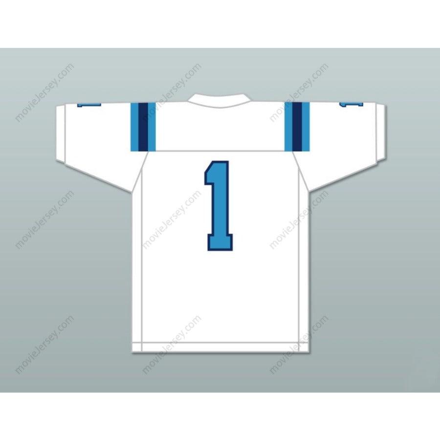 CUSTOM ANY Name Number KENNETH GAINWELL 1 YAZOO COUNTY HIGH SCHOOL PANTHERS FOOTBALL JERSEY Top Stitched S-6XL