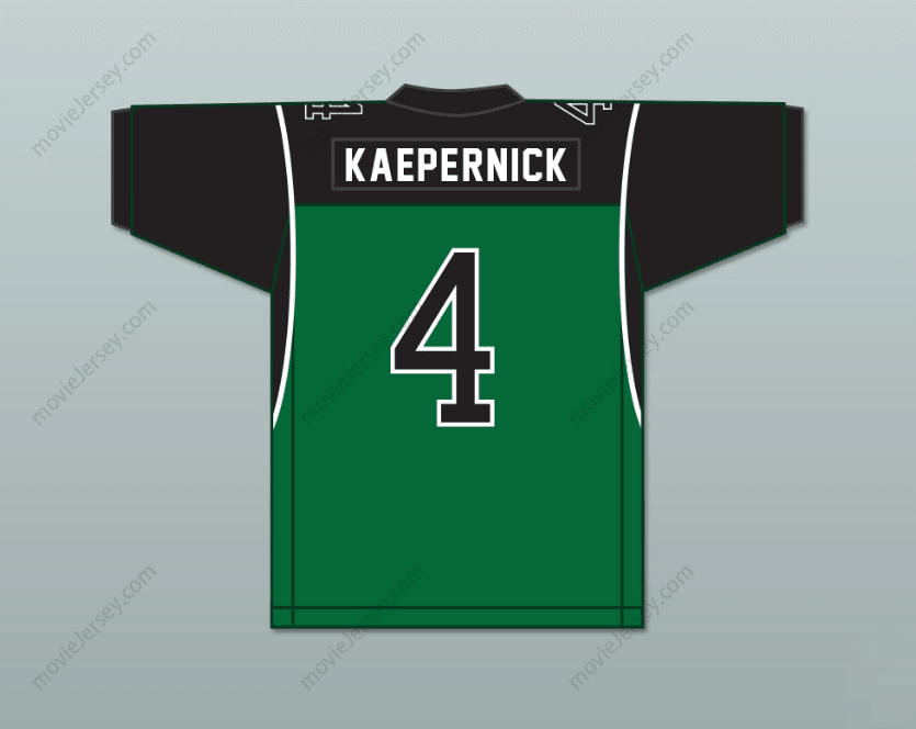CUSTOM GREEN GCOLIN KAEPERNICK 4 JOHN H. PITMAN HIGH SCHOOL FOOTBALL JERSEY