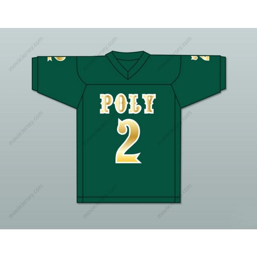 CUSTOM ANY Name Number MATT CORRAL 2 LONG BEACH POLYTECHNIC HIGH SCHOOL JACKRABBITS Football Jersey Top Stitched S-6XL