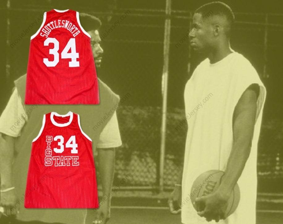CUSTOM ANY Name Number JESUS SHUTTLESWORTH 34 BIG STATE BASKETBALL JERSEY HE GOT GAME Top Stitched S-6XL