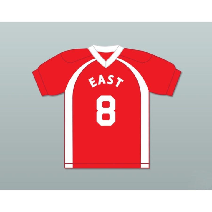 CUSTOM ANY Name Number LEOZ MAXWELL JILLIUMZ 8 EAST FOOTBALL JERSEY KEY PEELE Top Stitched S-6XL
