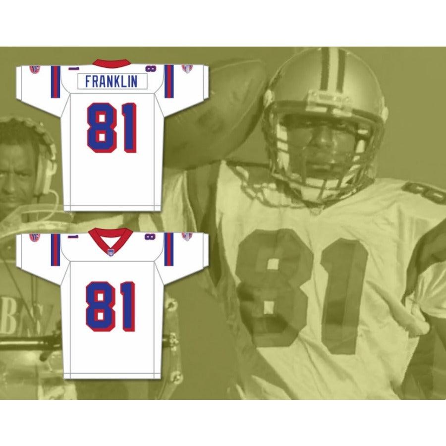 CUSTOM ANY Name Number ORLANDO JONES CLIFFORD FRANKLIN 81 WASHINGTON SENTINELS AWAY Football Jersey Top Stitched S-6XL
