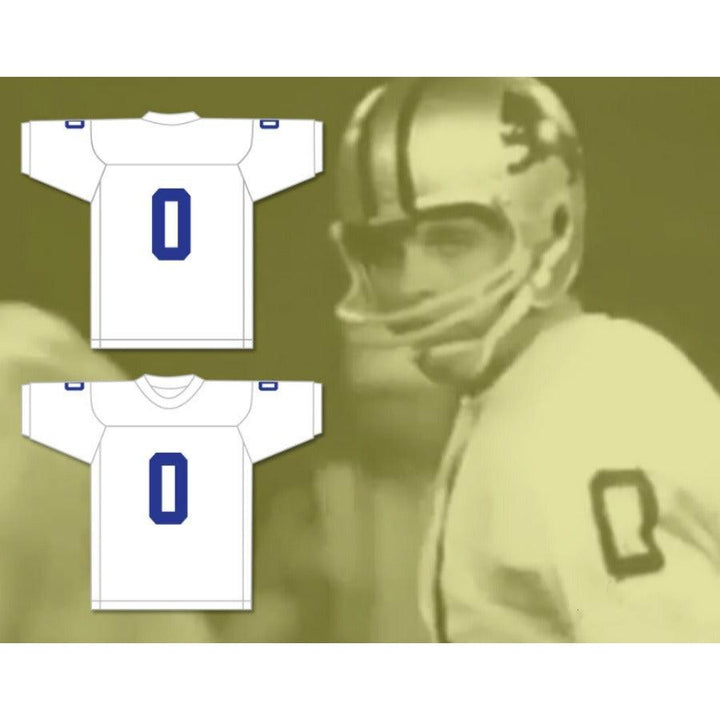 CUSTOM ANY Name Number PAPER LION GEORGE PLIMPTON 0 DETROIT Football Jersey Top Stitched S-6XL