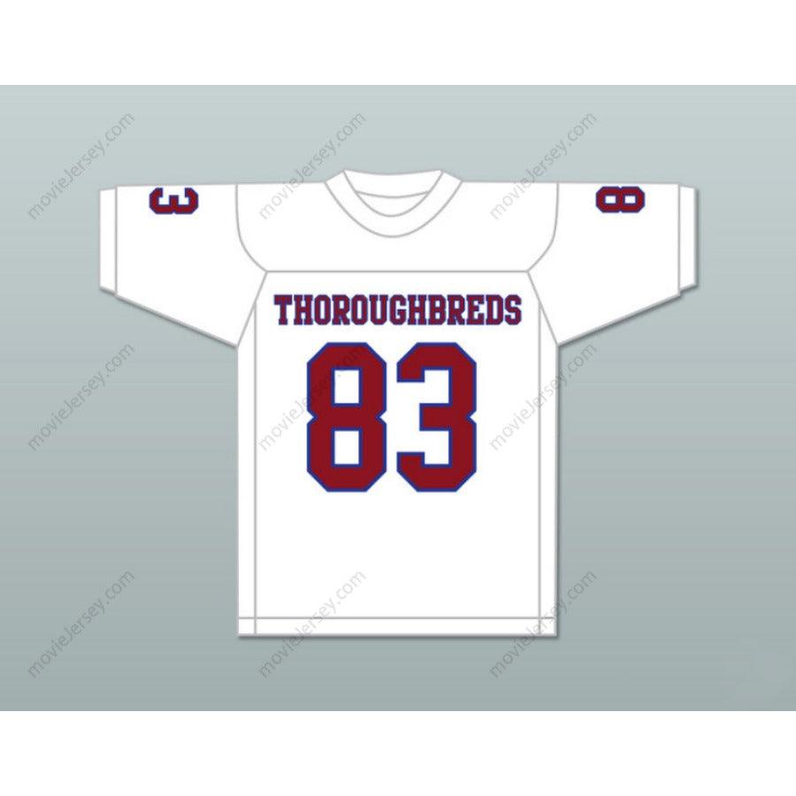 CUSTOM ANY Name Number TED HENDRICKS 83 HIALEAH SENIOR HIGH SCHOOL THOROUGHBREDS Football Jersey Top Stitched S-6XL