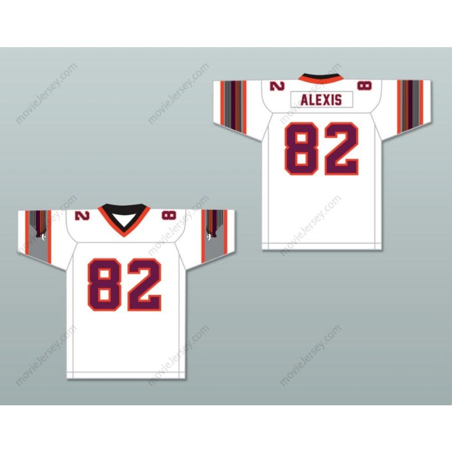 CUSTOM ANY Name Number 1985 USFL ALTON ALEXIS 82 JACKSONVILLE BULLS ROAD Football Jersey Top Stitched S-6XL