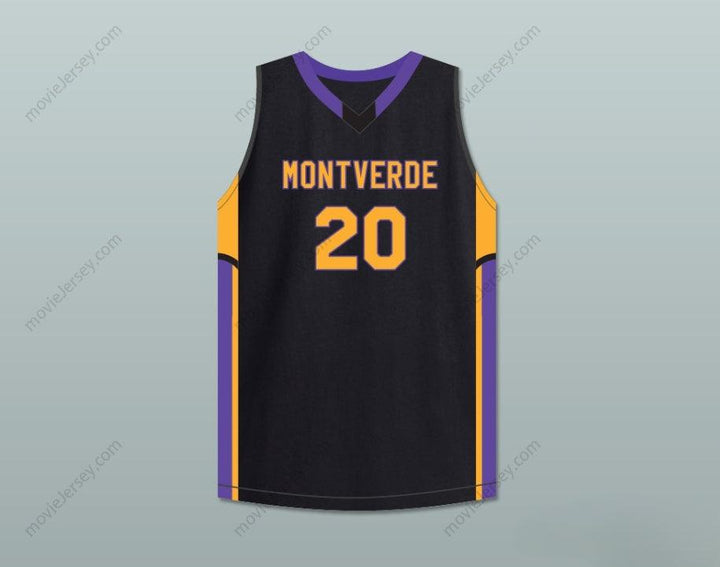 CUSTOM ANY Name Number BEN SIMMONS 20 MONTVERDE ACADEMY EAGLES BLACK BASKETBALL JERSEY Top Stitched S-6XL