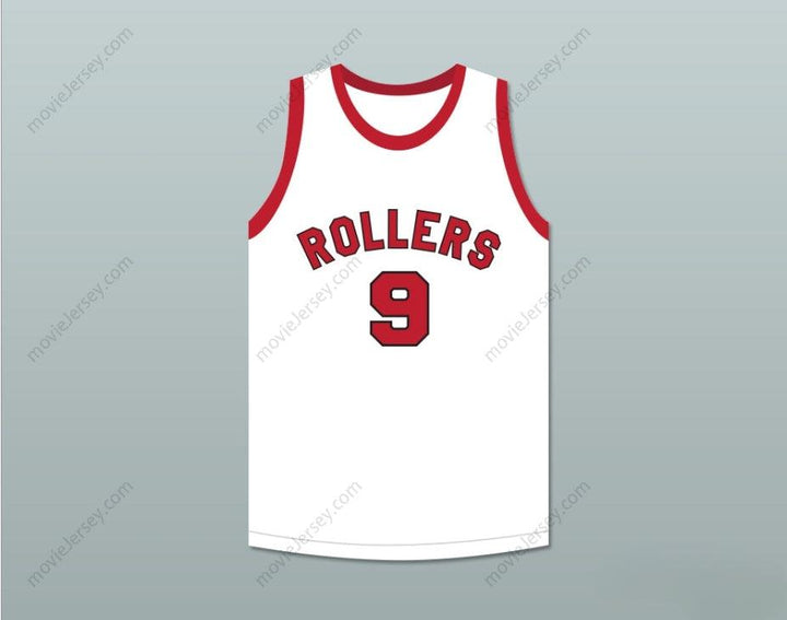 CUSTOM ANY Name Number BOB HUBBARD 9 PROVIDENCE STEAMROLLERS WHITE BASKETBALL JERSEY 3 Top Stitched S-6XL