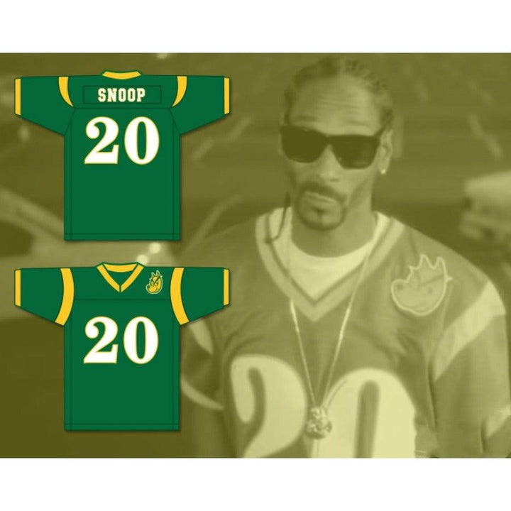 CUSTOM ANY Name Number SNOOP DOGG 20 N. HALE HIGH SCHOOL Football Jersey YOUNG, WILD Top Stitched S-6XL