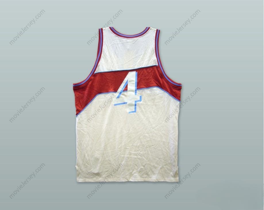 CUSTOM ANY Name Number RUCKER PARK NEW BREED 4 WHITE BASKETBALL JERSEY Top Stitched S-6XL