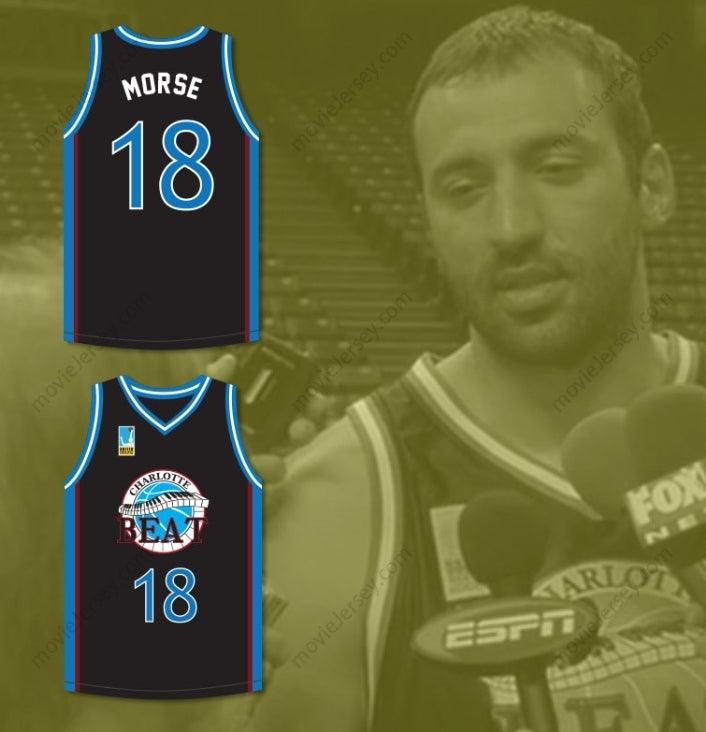 CUSTOM ANY Name Number VLADE DIVAC MORSE 18 CHARLOTTE BEAT HOME BASKETBALL JERSEY WITH UBA PATCH JUWANNA MANN Top Stitched S-6XL