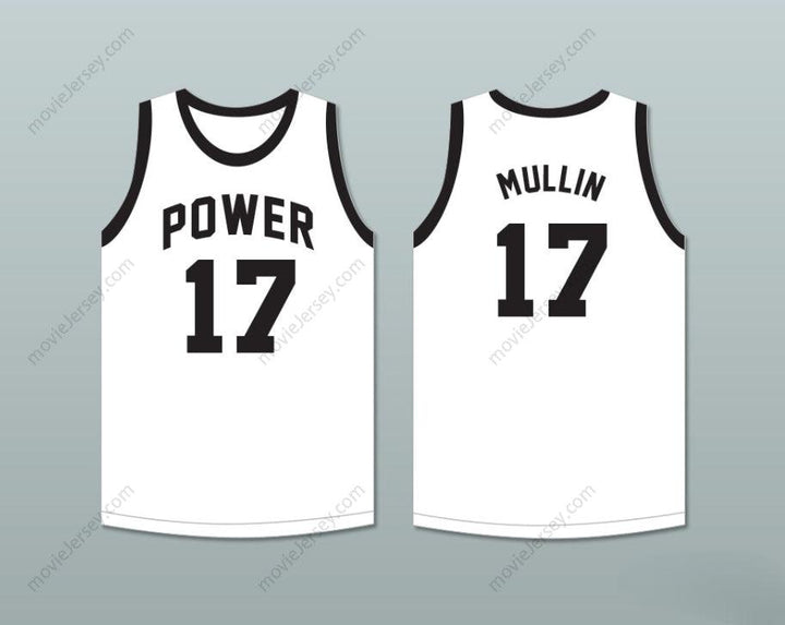 CUSTOM ANY Name Number CHRIS MULLIN 17 POWER MEMORIAL ACADEMY WHITE BASKETBALL JERSEY Top Stitched S-6XL