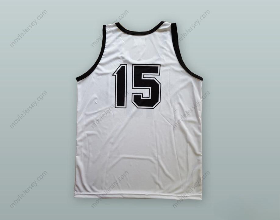 CUSTOM ANY Name Number DRAZEN DALIPAGIC 15 KK PARTIZAN BELGRADE WHITE BASKETBALL JERSEY Top Stitched S-6XL