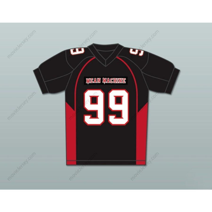 CUSTOM ANY Name Number 99 BRONSON MEAN MACHINE CONVICTS Football Jersey Top Stitched S-6XL