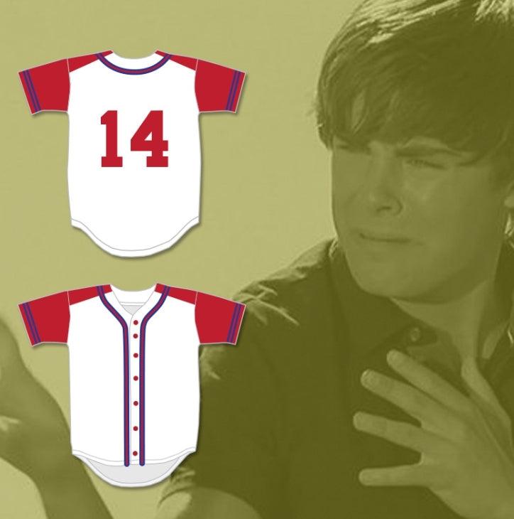 Custom Any Name Number TROY BOLTON 14 EAST HIGH SCHOOL WILDCATS BASEBALL JERSEY Top Stitched S-6XL