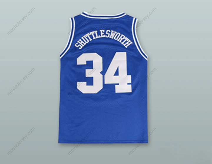 CUSTOM ANY Name Number JESUS SHUTTLESWORTH 34 LINCOLN HIGH SCHOOL BASKETBALL JERSEY HE GOT GAME Top Stitched S-6XL