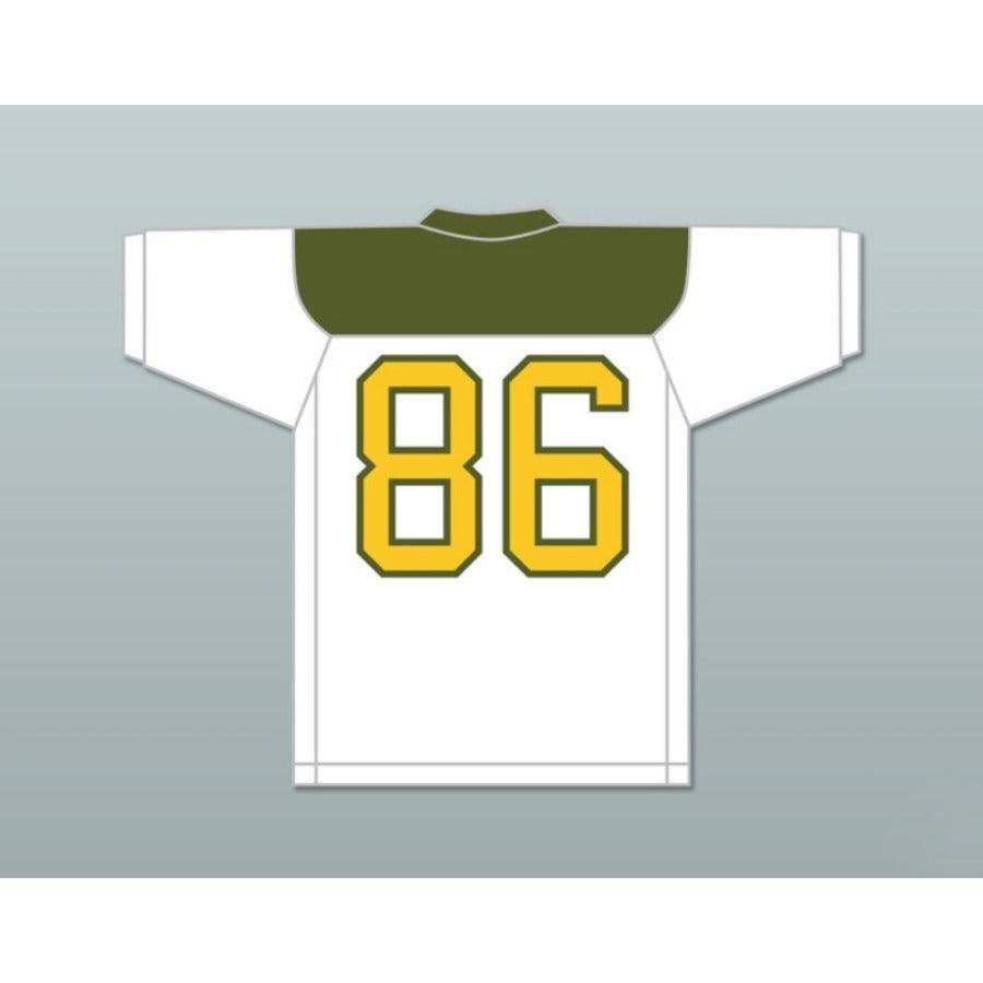 CUSTOM ANY Name Number MICK JAGGER 86 WHITE FOOTBALL JERSEY Top Stitched S-6XL