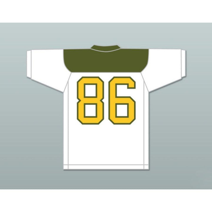 CUSTOM ANY Name Number MICK JAGGER 86 WHITE FOOTBALL JERSEY Top Stitched S-6XL