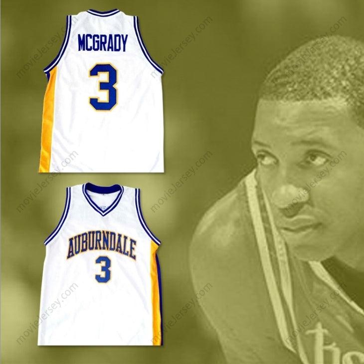 CUSTOM ANY Name Number TRACY MCGRADY 3 AUBURNDALE HIGH SCHOOL BASKETBALL JERSEY Top Stitched S-6XL