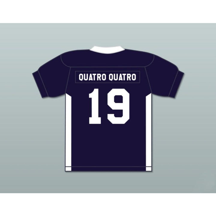 CUSTOM ANY Name Number QUATRO QUATRO 19 WEST FOOTBALL JERSEY KEY PEELE Top Stitched S-6XL