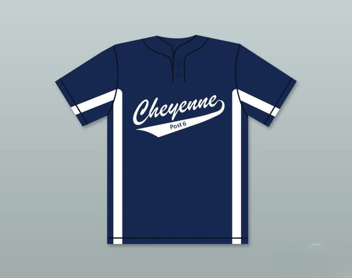 Custom Any Name Number BRANDON NIMMO 24  POST SIX NAVY BLUE BASEBALL JERSEY 2 Top Stitched S-6XL