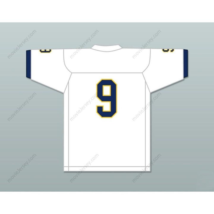 CUSTOM ANY Name Number ELIJAH MOORE 9   AQUINAS HIGH SCHOOL RAIDERS Football Jersey Top Stitched S-6XL