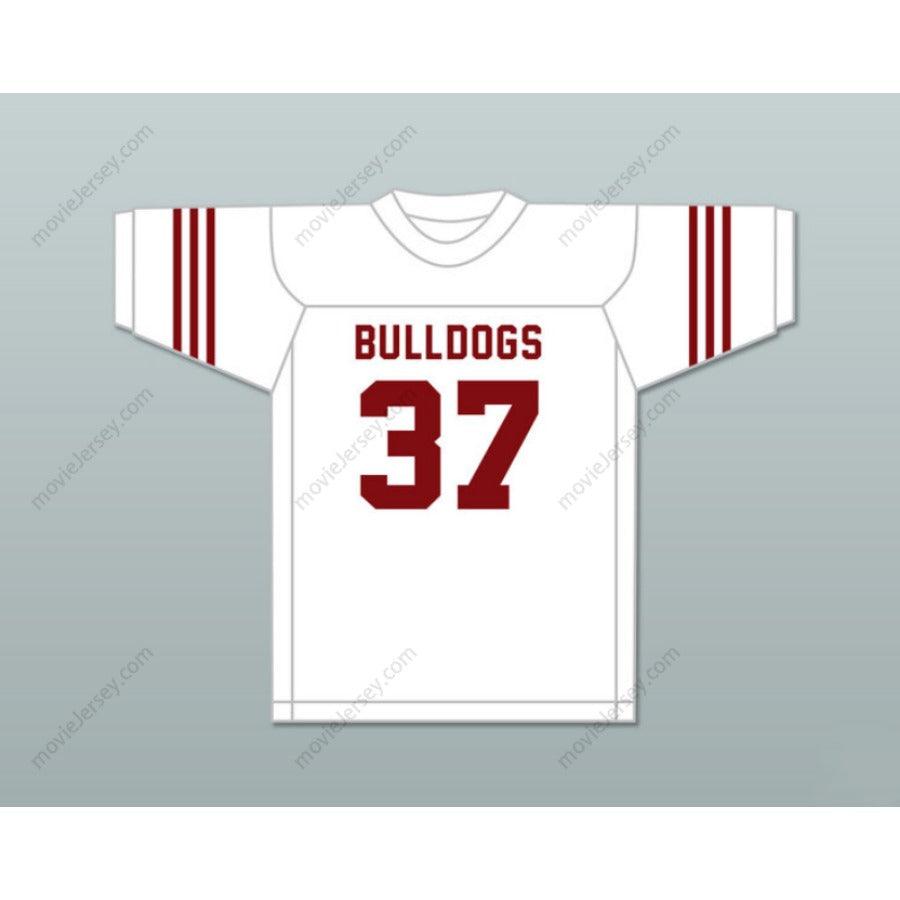 CUSTOM ANY Name Number JIM PARKER 37 SCOTT HIGH SCHOOL BULLDOGS MAROON FOOTBALL JERSEY Top Stitched S-6XL