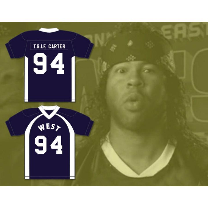CUSTOM ANY Name Number SHAKIRAQUAN T.G.I.F. CARTER 94 WEST FOOTBALL JERSEY KEY PEELE Top Stitched S-6XL
