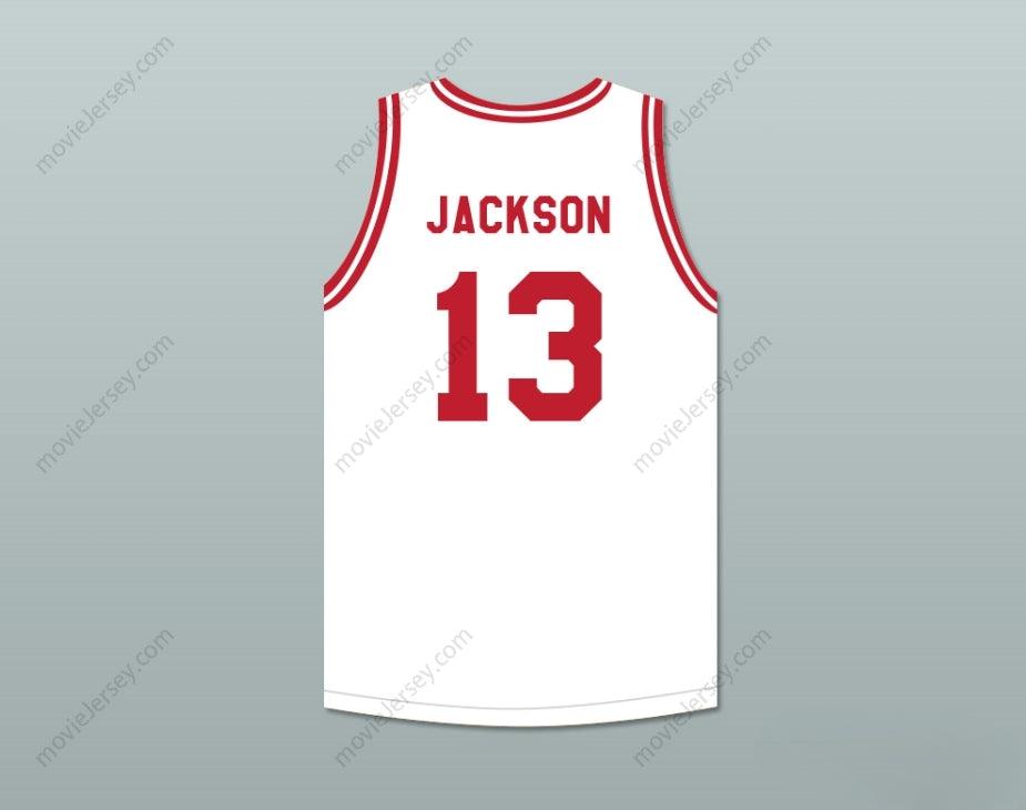 CUSTOM ANY Name Number MARK JACKSON 13 PUSH EXCEL PRO BASKETBALL CLASSIC WHITE BASKETBALL JERSEY 1988 CHARITY EVENT Top Stitched S-6XL