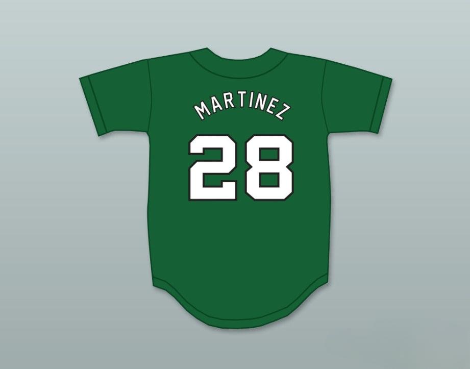Custom Any Name Number JD MARTINEZ 28 CHARLES W. FLANAGAN HIGH SCHOOL FALCONS GREEN BASEBALL JERSEY 2 Top Stitched S-6XL