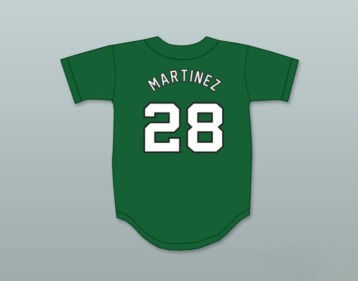 Custom Any Name Number JD MARTINEZ 28 CHARLES W. FLANAGAN HIGH SCHOOL FALCONS GREEN BASEBALL JERSEY 2 Top Stitched S-6XL