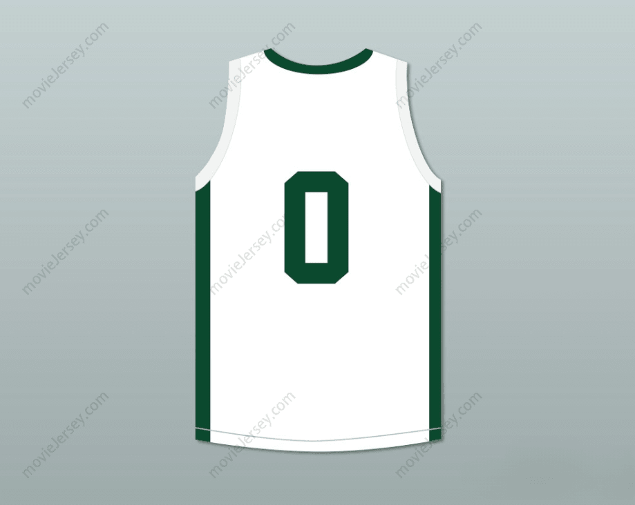 CUSTOM ANY Name Number LEBRON JAMES JR 0 BLUE CHIPS WHITE BASKETBALL JERSEY 1 Top Stitched S-6XL
