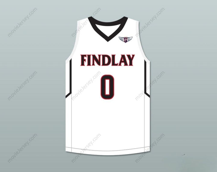 CUSTOM ANY Name Number BOL BOL 0  PREP WHITE BASKETBALL JERSEY 2 Top Stitched S-6XL