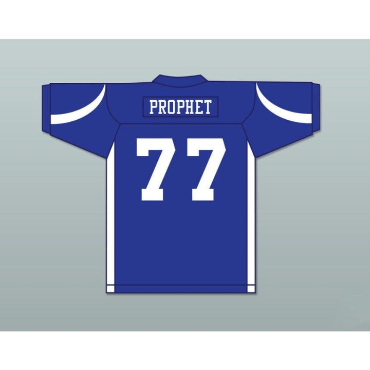 CUSTOM ANY PROPHET BLUE KING PRINCESS 77 Football Jersey Top Stitched S-6XL