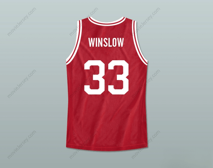 CUSTOM ANY Name Number FAMILY MATTERS EDDIE WINSLOW 33 VANDERBILT MUSKRATS HIGH SCHOOL BASKETBALL JERSEY Top Stitched S-6XL