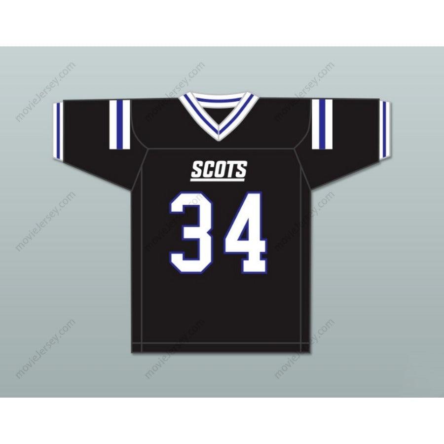 CUSTOM ANY Name Number ZAMIR WHITE 34 SCOTLAND HIGH SCHOOL FIGHTING SCOTS Football Jersey Top Stitched S-6XL