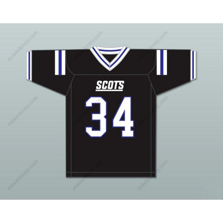 CUSTOM ANY Name Number ZAMIR WHITE 34 SCOTLAND HIGH SCHOOL FIGHTING SCOTS Football Jersey Top Stitched S-6XL